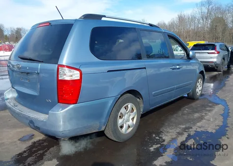 2009 Kia Sedona Lx z USA, uszkodzony, nr VIN KNDMB233496291397